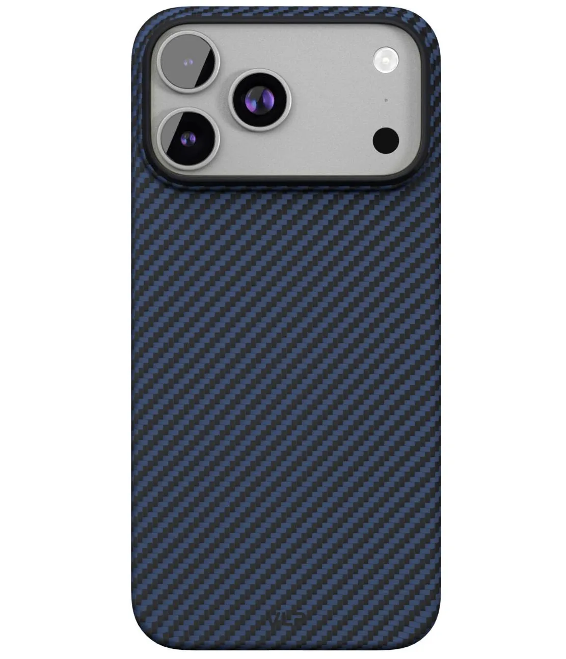Чехол защитный "vlp"  Kevlar Case с MagSafe для iPhone 17 Pro Max, синий