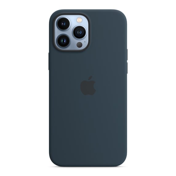 Чехол силиконовый MagSafe iPhone 13 Pro Max, синий