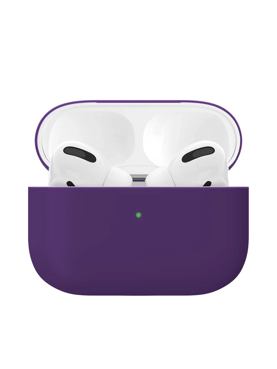 Чехол силиконовый "vlp" Soft Touch для AirPods Pro, тёмно-фиолетовый